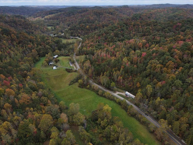 035 awesome overview looking west over the property