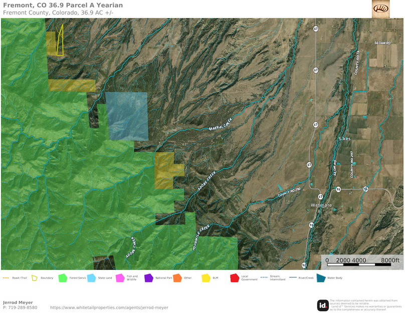 Fremont, CO 36.9 Parcel A Aerial 2