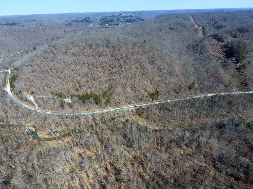 019 drone shot from the middle of the property facing north