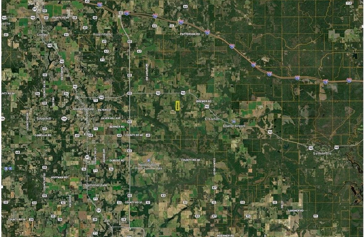 Aerial #3 Approximately 48 Acres Baldwin County, AL