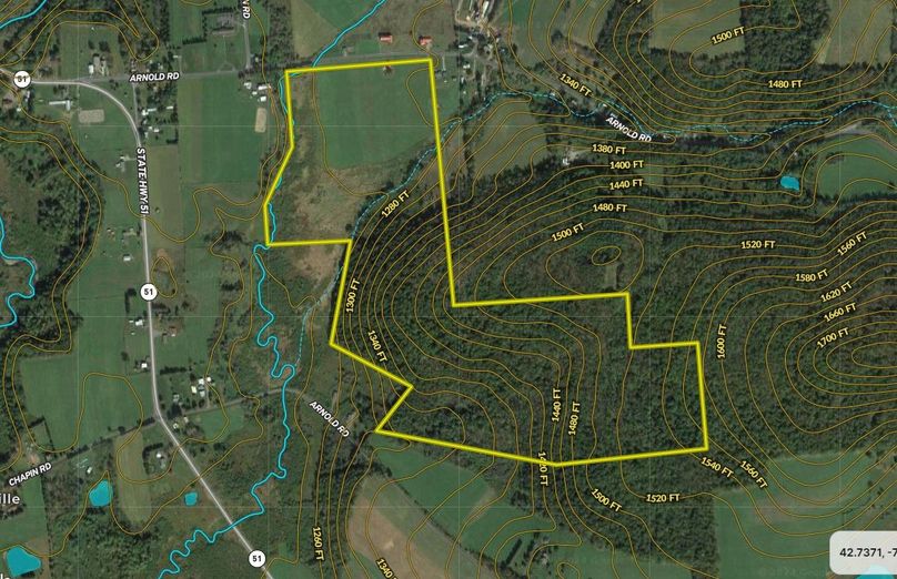 Otsego NY 112.13 Kantor Topo