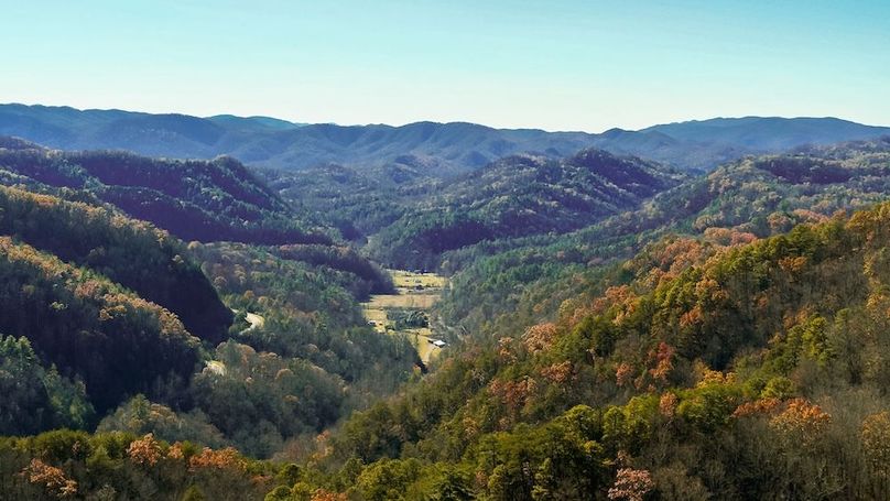 1 mile borders the Foothills Parkway 