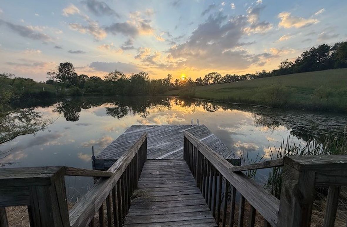 002 what a peaceful evening sunset view