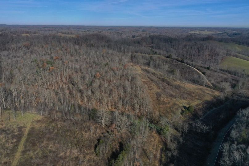 037 aerial drone shot from the south boundary looking to the east