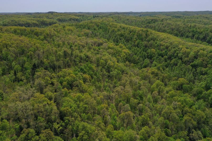 010 aerial drone shot from the northeast boundary looking south