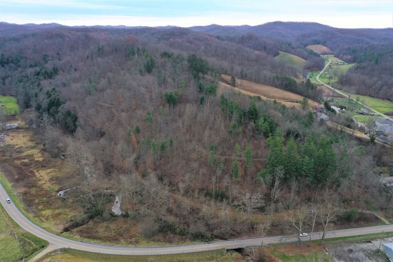 012 close up aerial drone shot from the northwest edge of the property