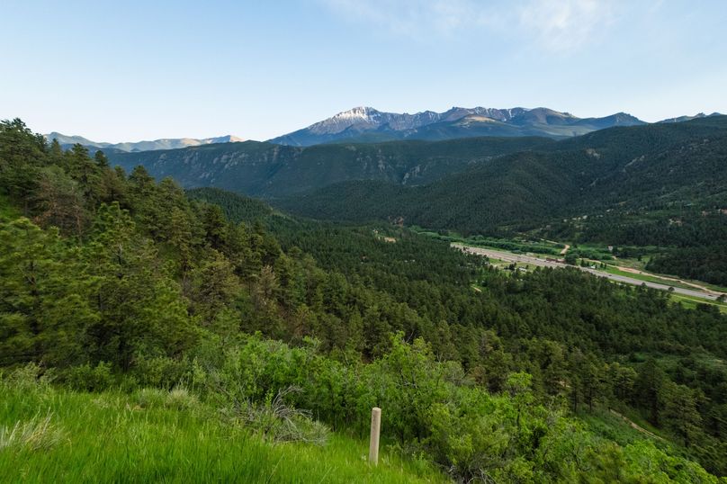 Teller CO 120 - 011-  Pikes Peak South view