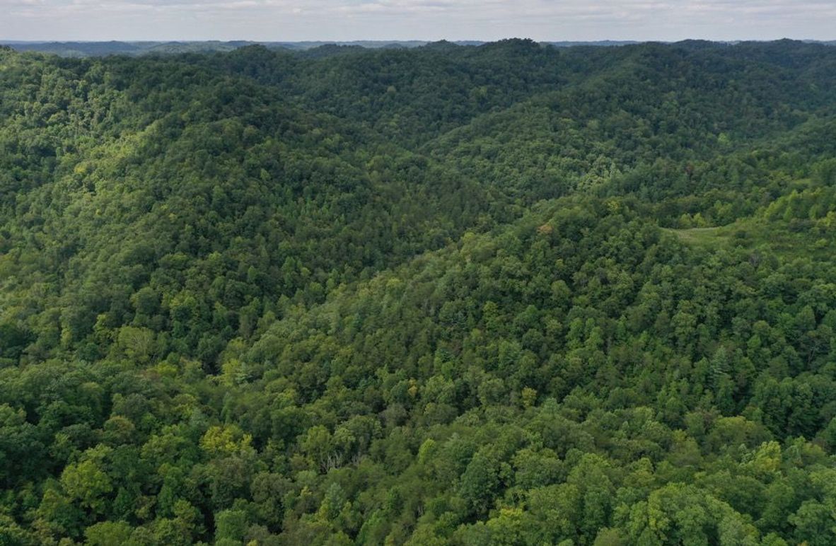 002 aerial drone shot from the south boundary looking to the north