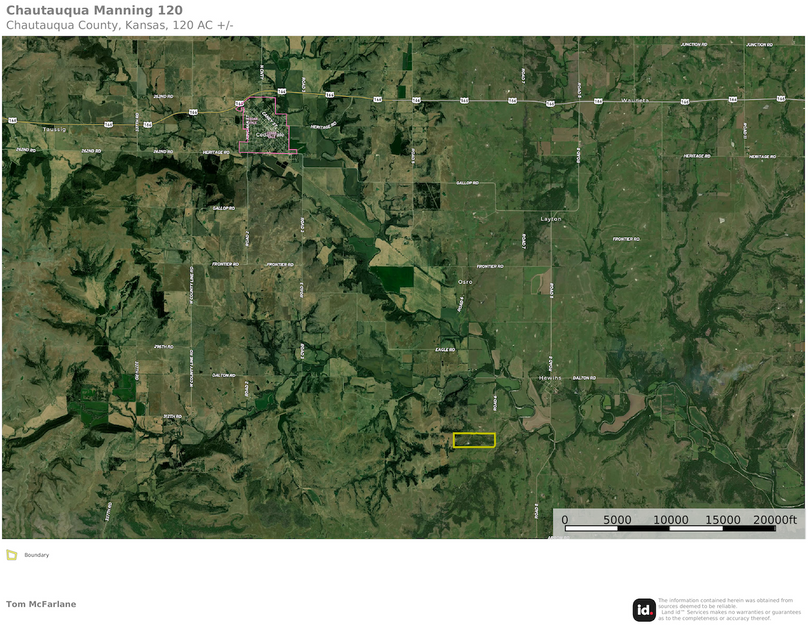 Chautauqua Manning 120 Map