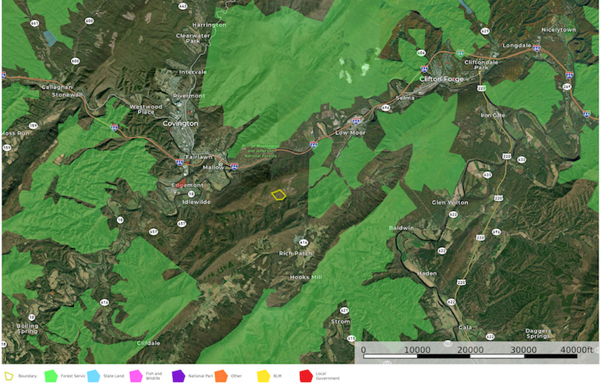 Alleghany VA 74.89 Aerial01