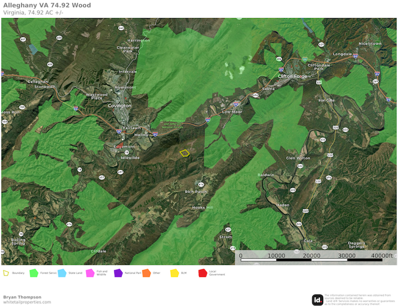 Alleghany VA 74.89 Aerial01