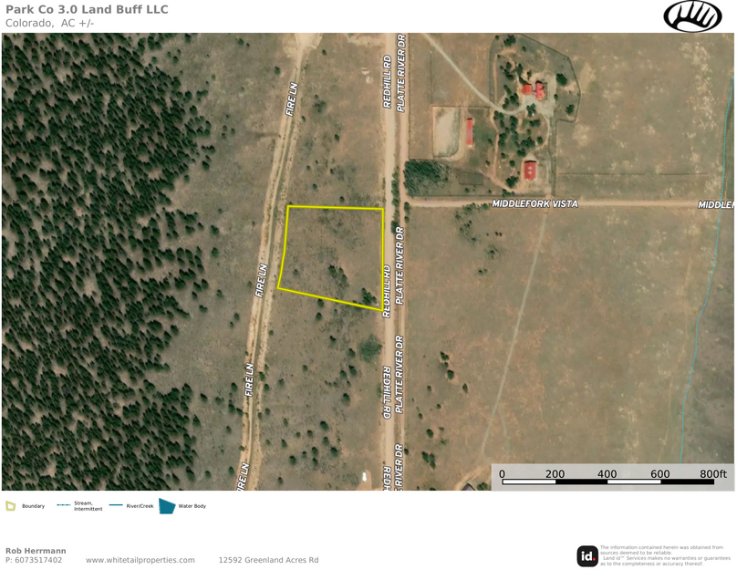 Park Co 3.0 Land Buff LLC - Aerial 1