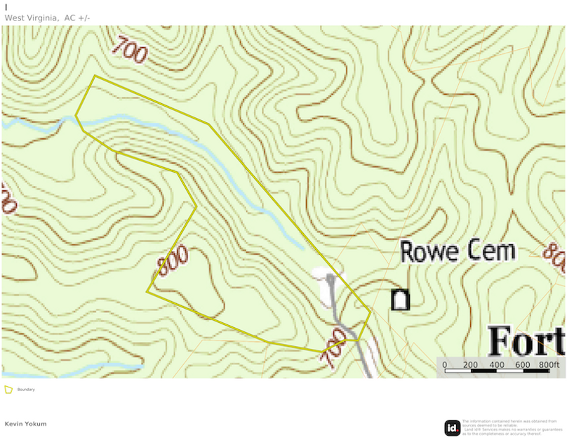 Wayne Co Bartram 50 map 2 topo