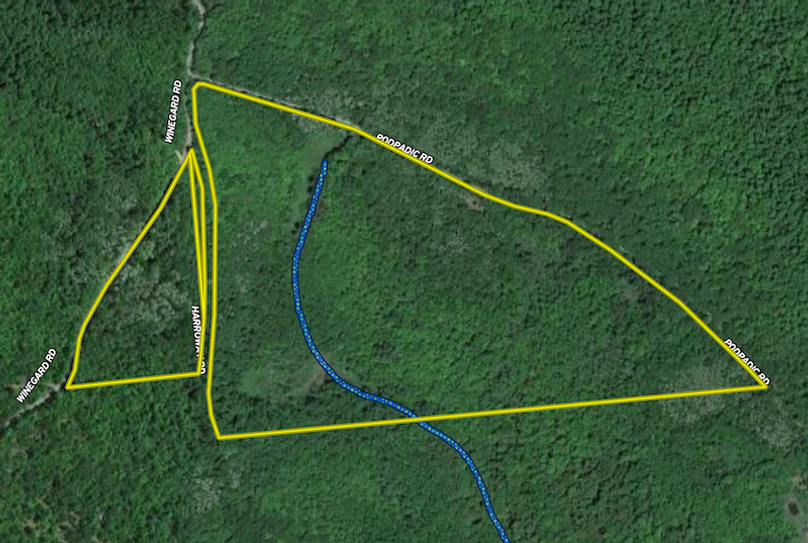 Ziobrowski Water features map