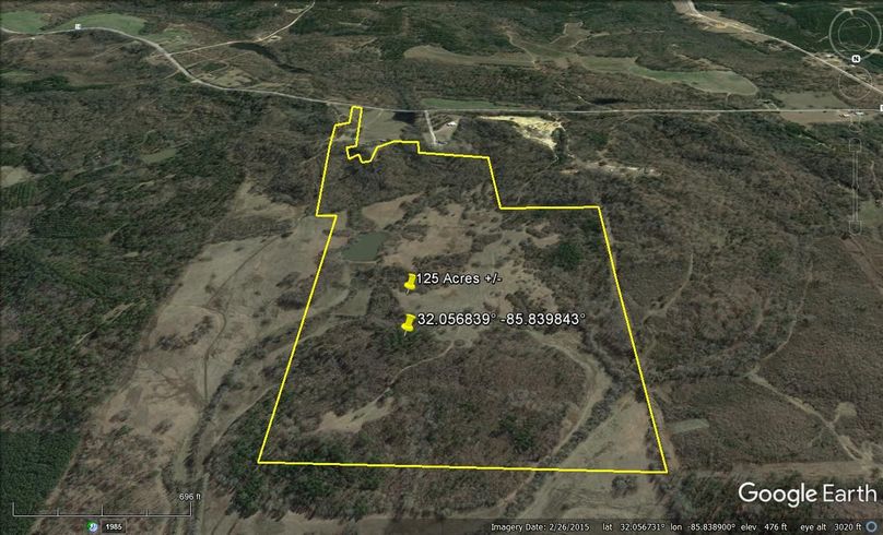 Aerial #4 Approx. 125 Acres Bullock County, AL