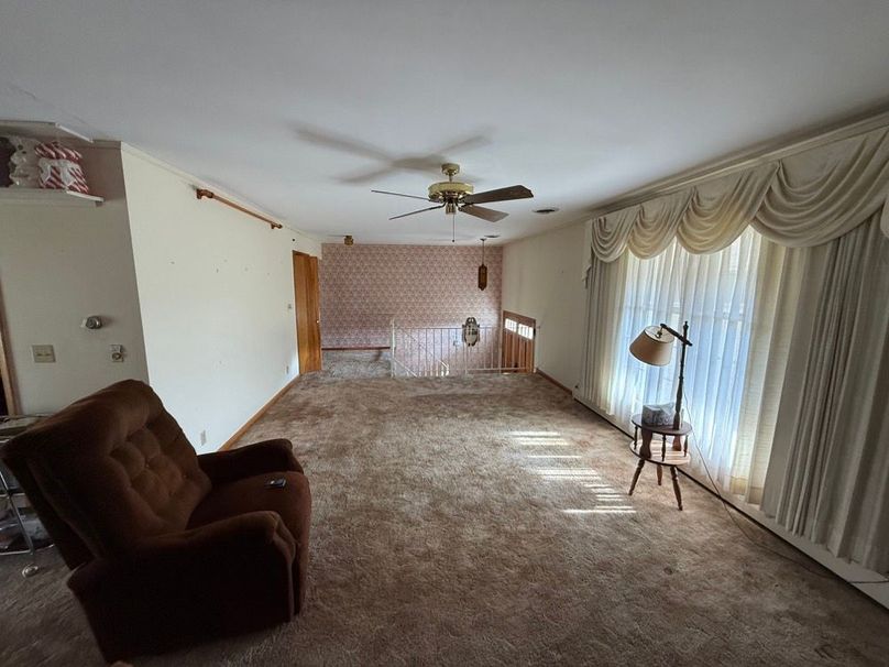 026 view from the living room looking back towards the front door landing