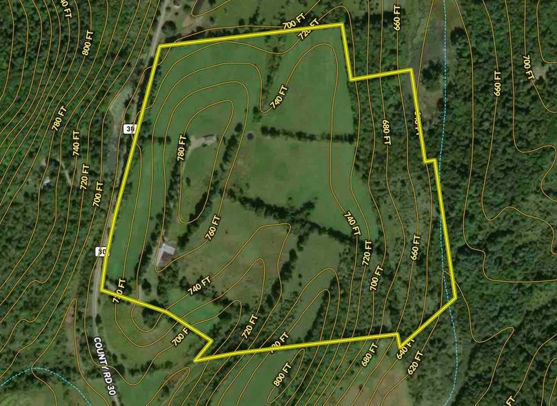 Washington County NY 78.16 Palmieri Contour Map