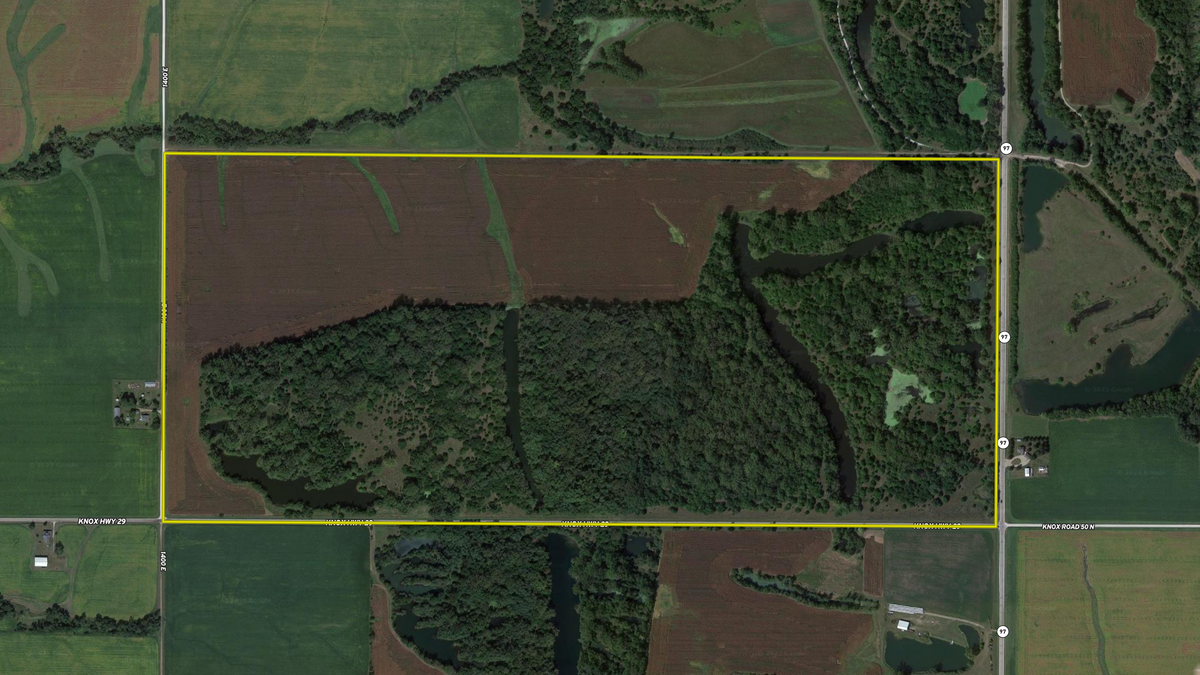 Southern Knox County Hunting And Tillable Farm With Large Lakes