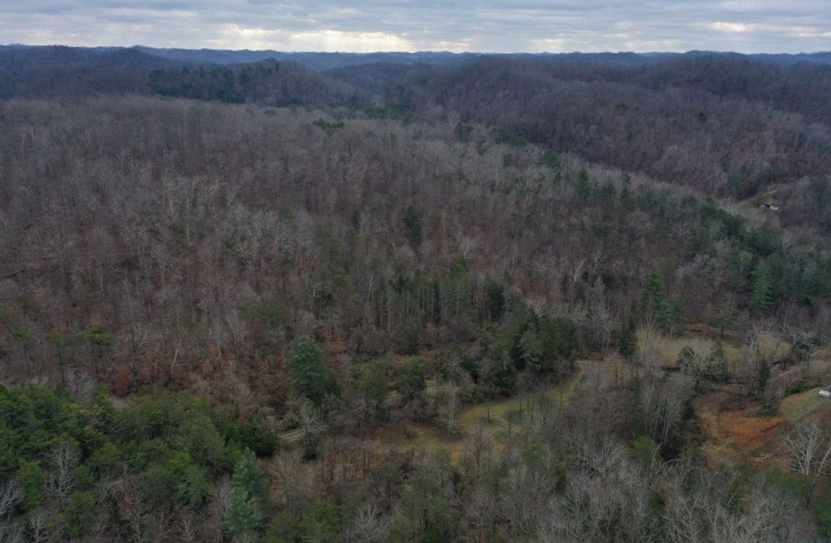 002 aerial drone view from the west boundary