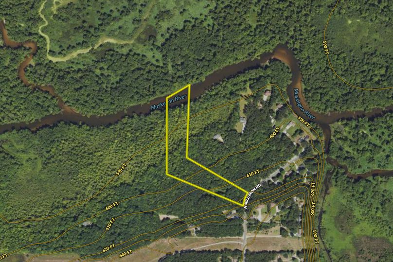 Muskegon 8.3 Contour Lines