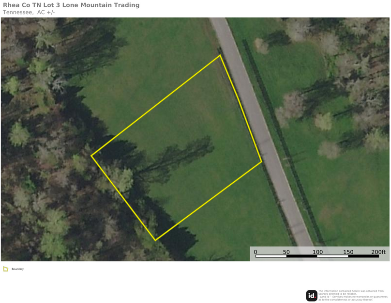 Rhea Co TN Lot 3 Outline 1