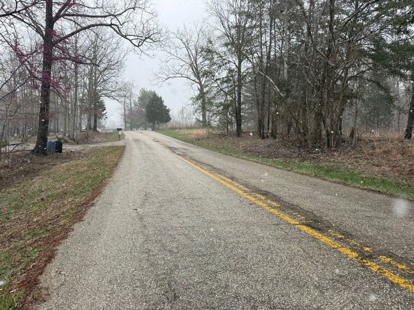 016 the blacktop road to the east as you pull out from the property