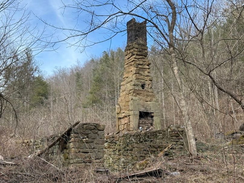 003 one of several old stone chimneys still standing