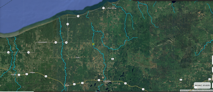 Aerial 3 Iron River 40 