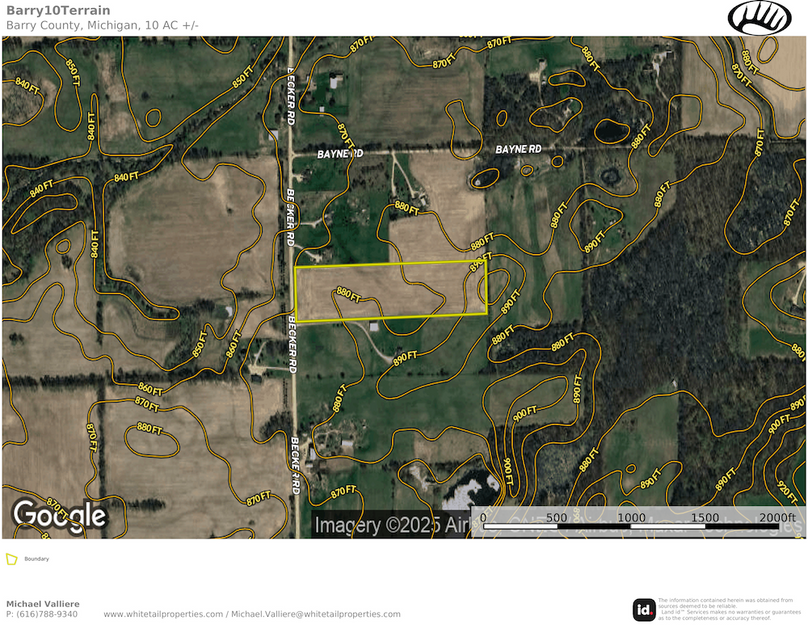 Aerial with Topography