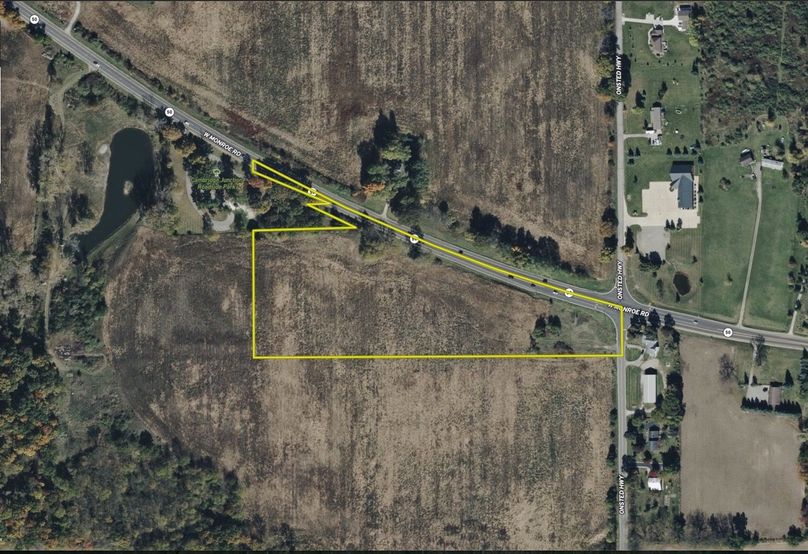 Lenawee Co MI 464.24.aerial.tract 4 Large