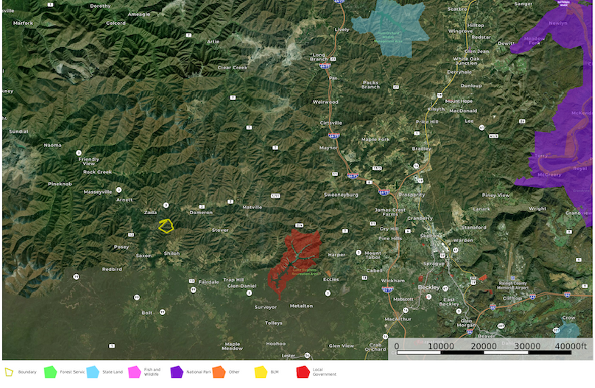 Raleigh WV 105.7 Aerial01