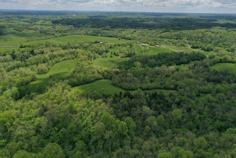 007 aerial drone shot from the northeast boundary