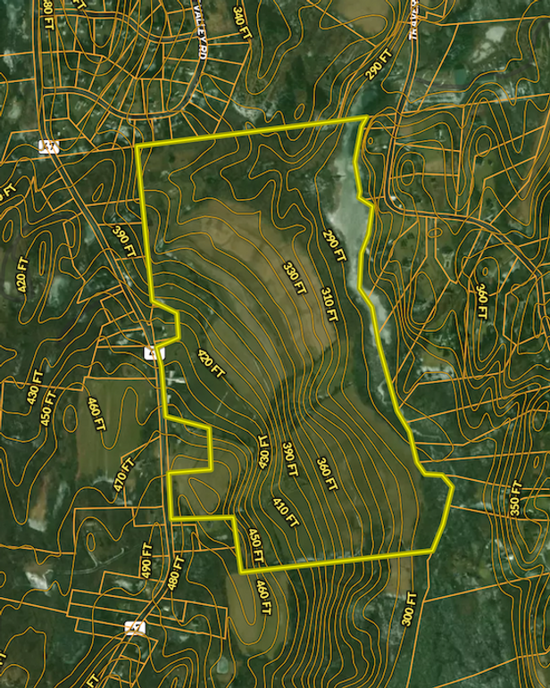 Dutchess Co 138 Kondas Contour map