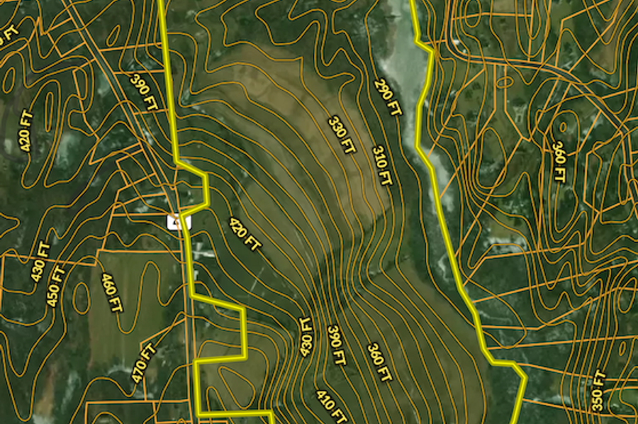 Dutchess Co 138 Kondas Contour map