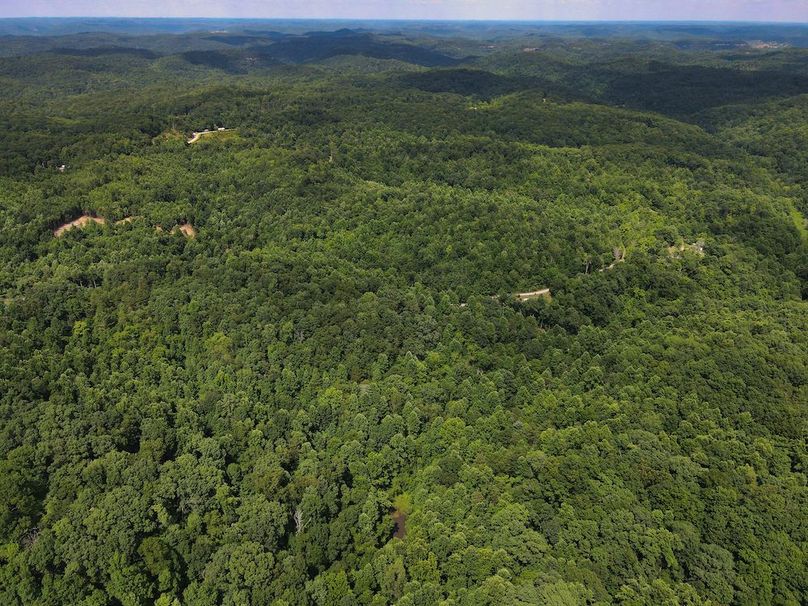 034 aerial drone shot over the tract