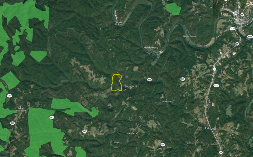 Land ID map zoomed out