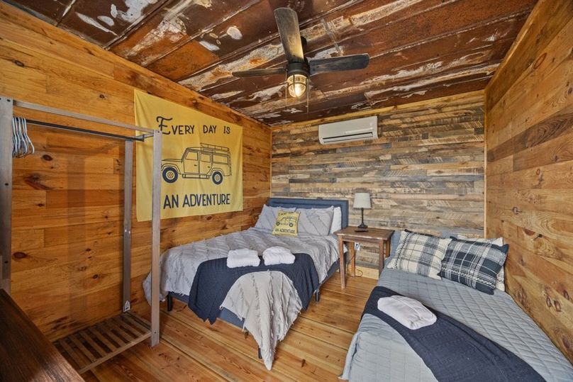 066 bedroom 1 in the bunkhouse as you enter