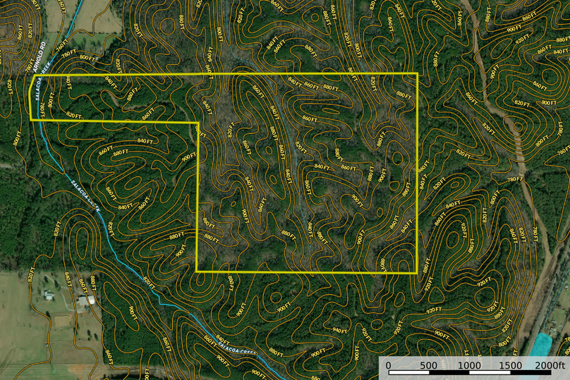 Klein Contour Map