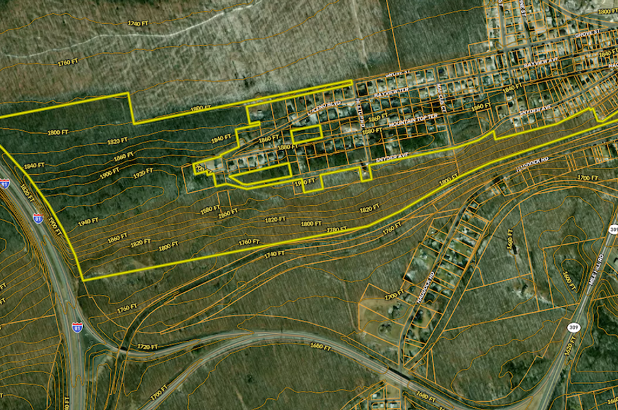 Schuylkill 110 Contours