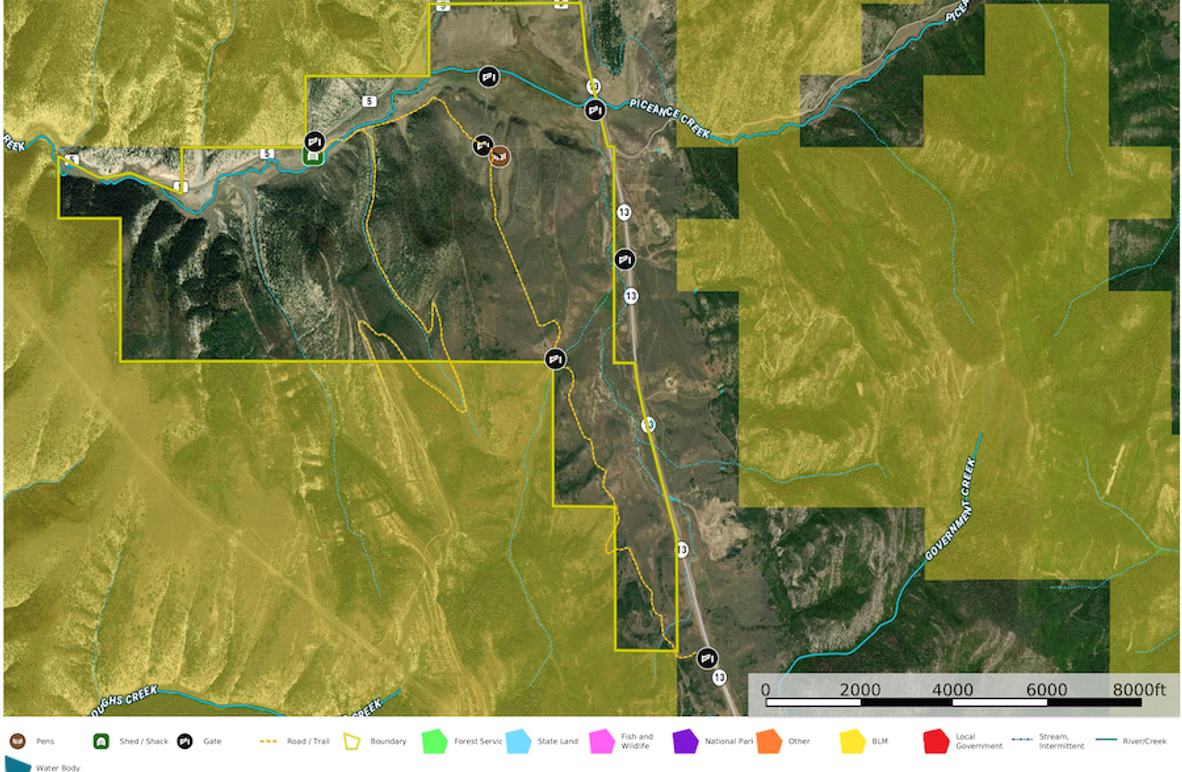 Garfiled, CO Piceance Creek Unit Aerial 1