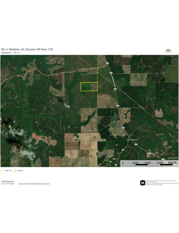 Aerial #3 Approx. 80 Acres Baldwin, AL