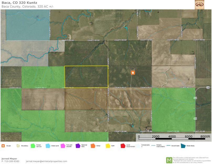 Baca, CO 320 Kuntz Aerial 1