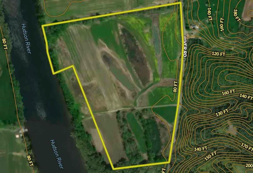 Washington County NY 49.7 Magnolia Contour Map