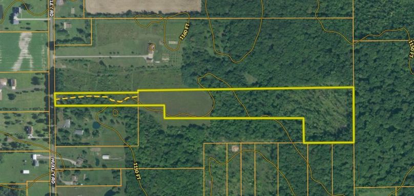 Mahoning Co OH 15 Brown - Topo