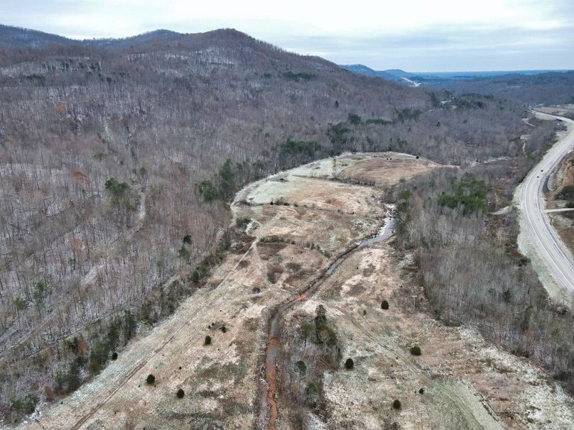009 brisk morning drone view looking West down the valley-2