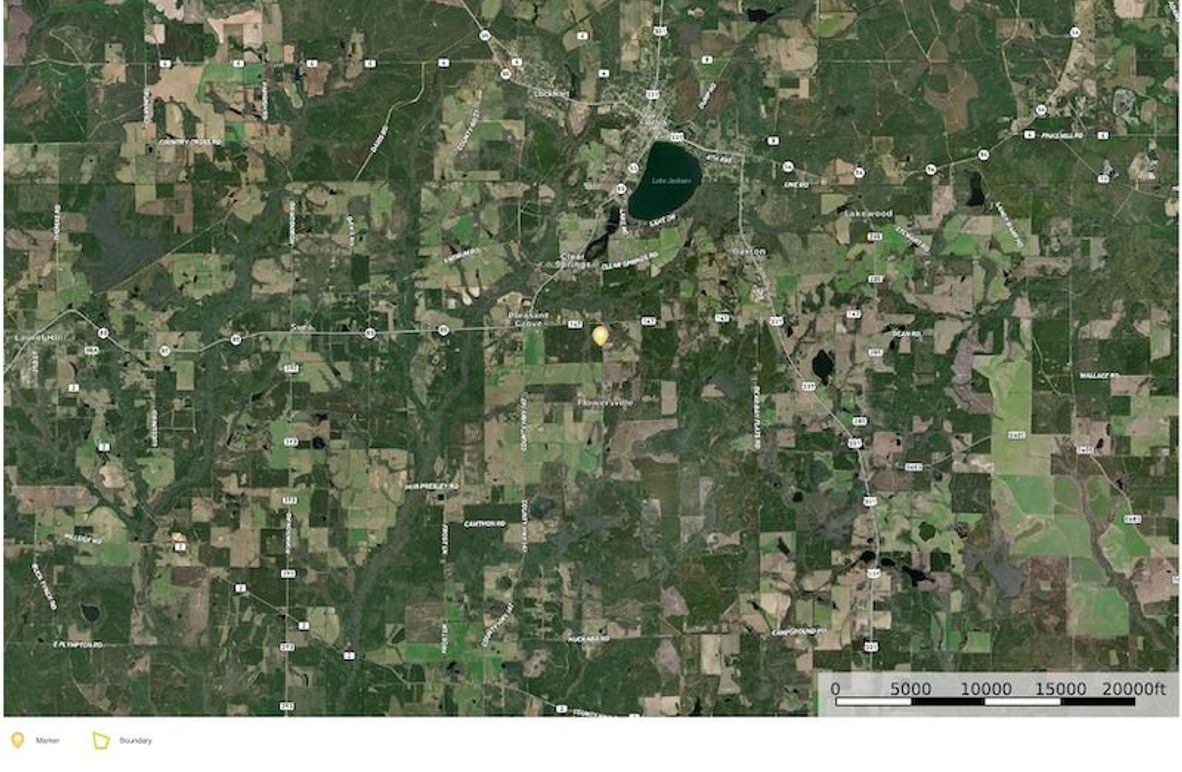 Extended Aerial #1 - 1.54 Acres of 16.64 Acres Lots 18-19 Walton, FL - Infinite Velocity Trust