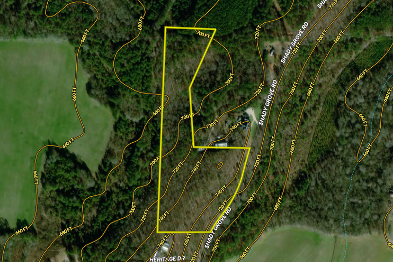 Calhoun AL 11 - Contour Map