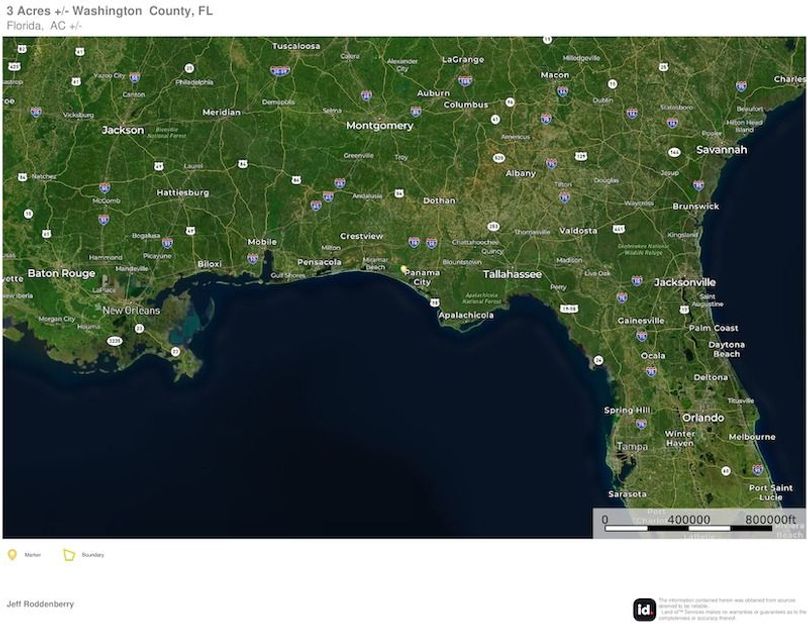 Extended Aerial #2 - 3 Acres Washington, FL. - Goodwin Land Co, LLC