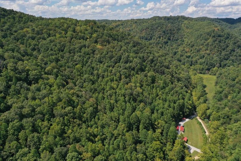008 aerial drone shot from the south looking north