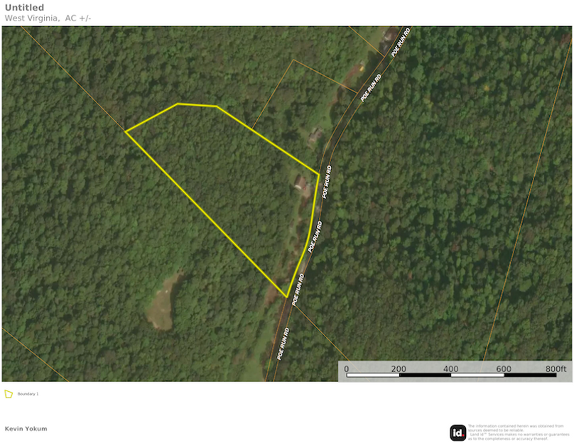 Rand Co WV 5.3 house Isenhart Jr. map 1 site
